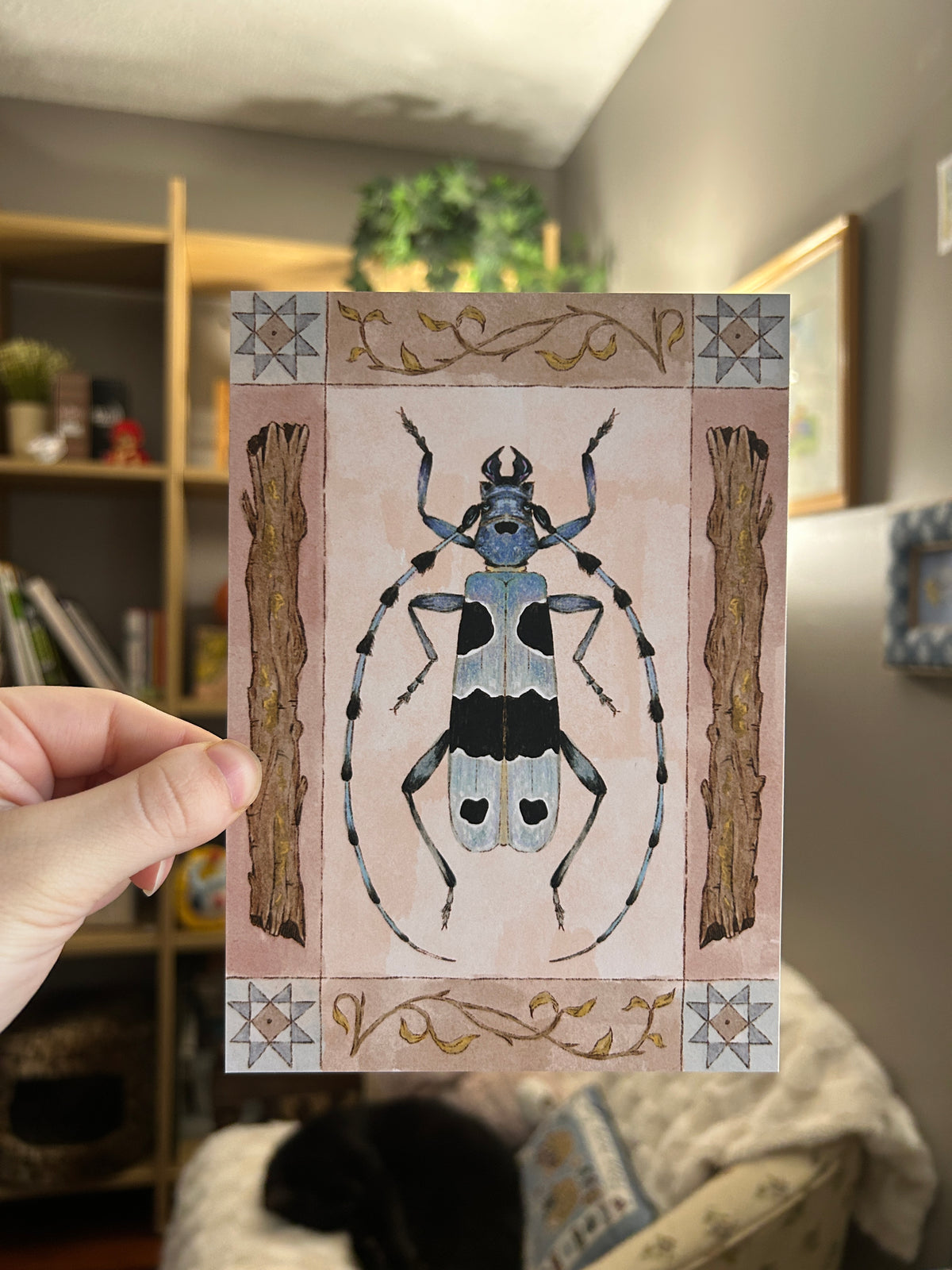 Alpine Longhorn Beetle Print