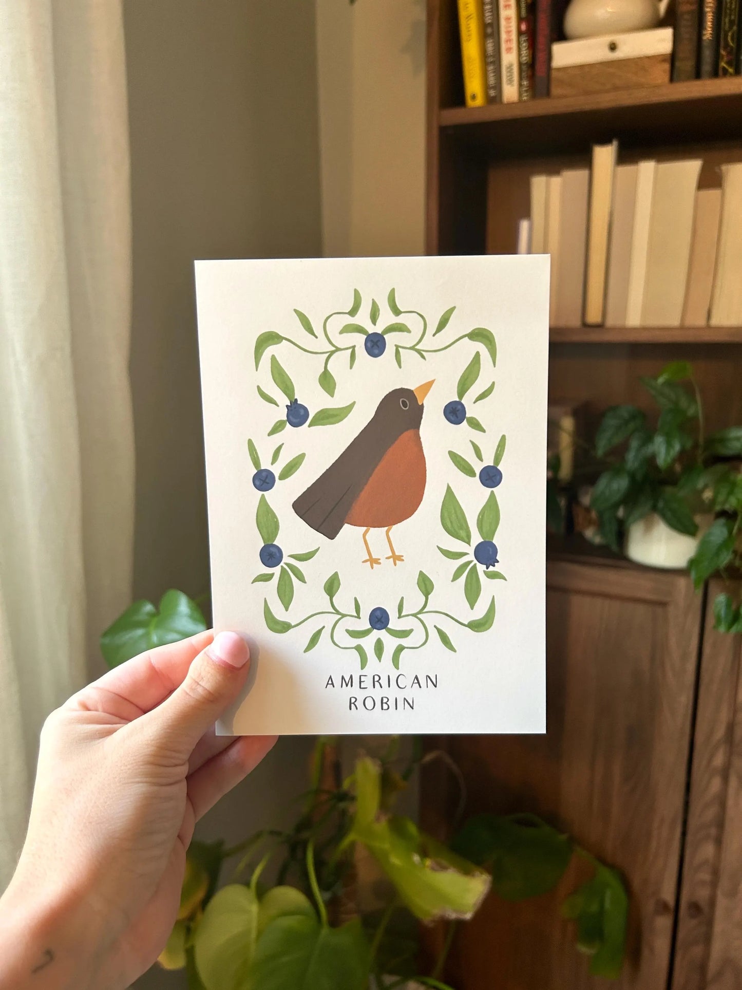 American Robin - Backyard Birds Print Collection