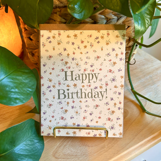 Dainty Floral Birthday