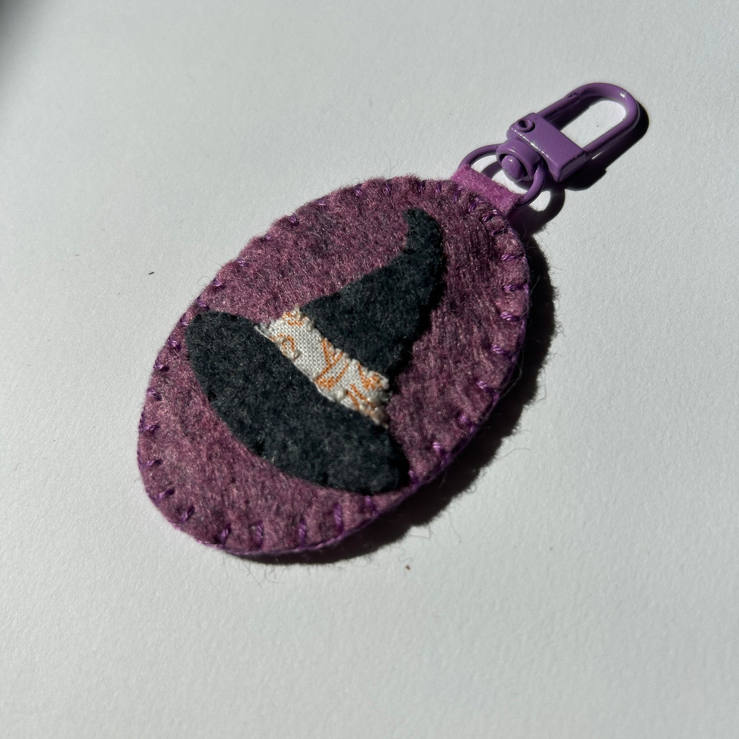 Felt Keychain - Witch Hat