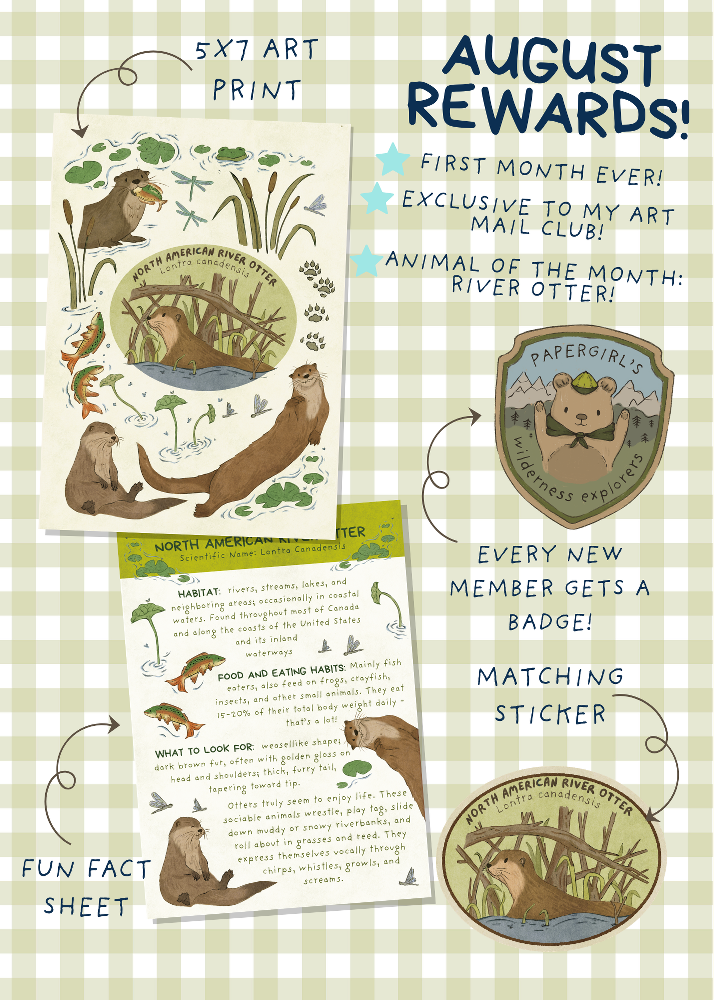 August Mail - River Otter