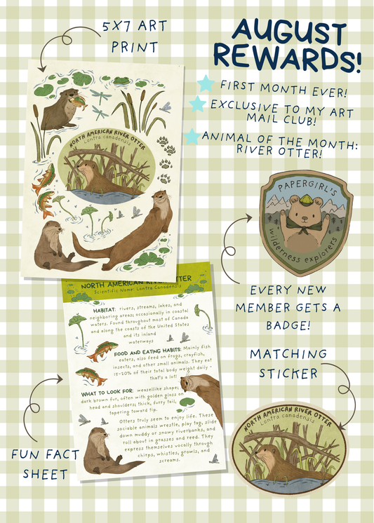 August Mail - River Otter
