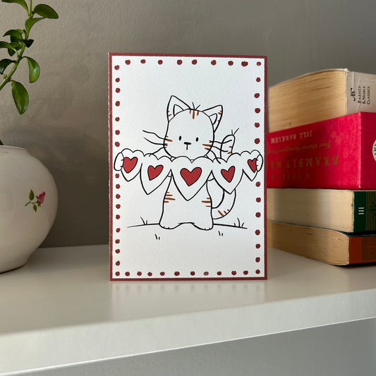 Kitty Loves You Card