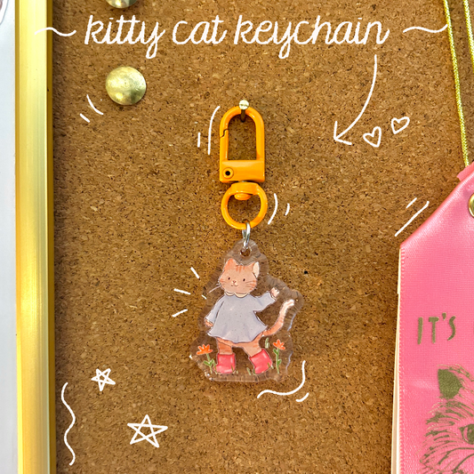 Kitty Cat Keychain