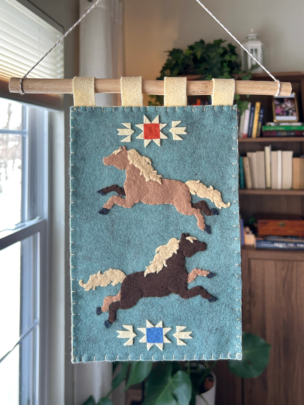 Felt Horse Banner