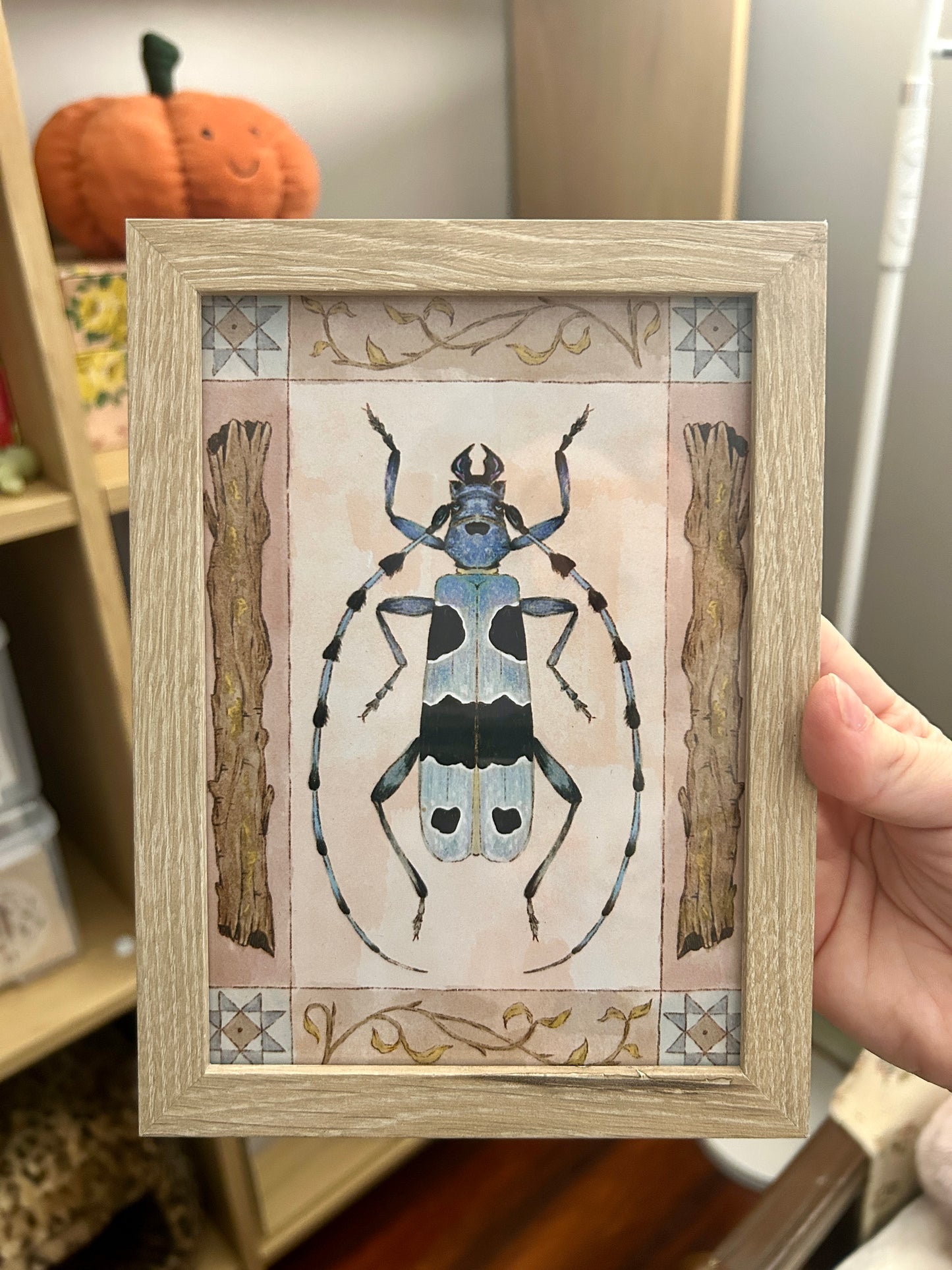 Alpine Longhorn Beetle Print