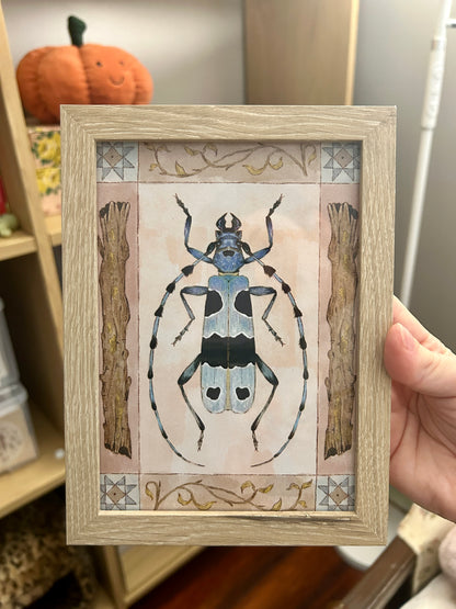 Alpine Longhorn Beetle Print