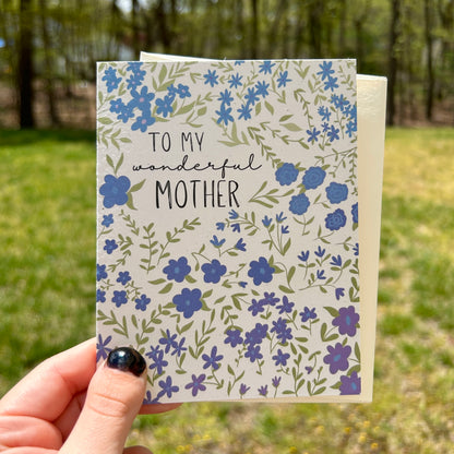 Floral Mother’s Day Card