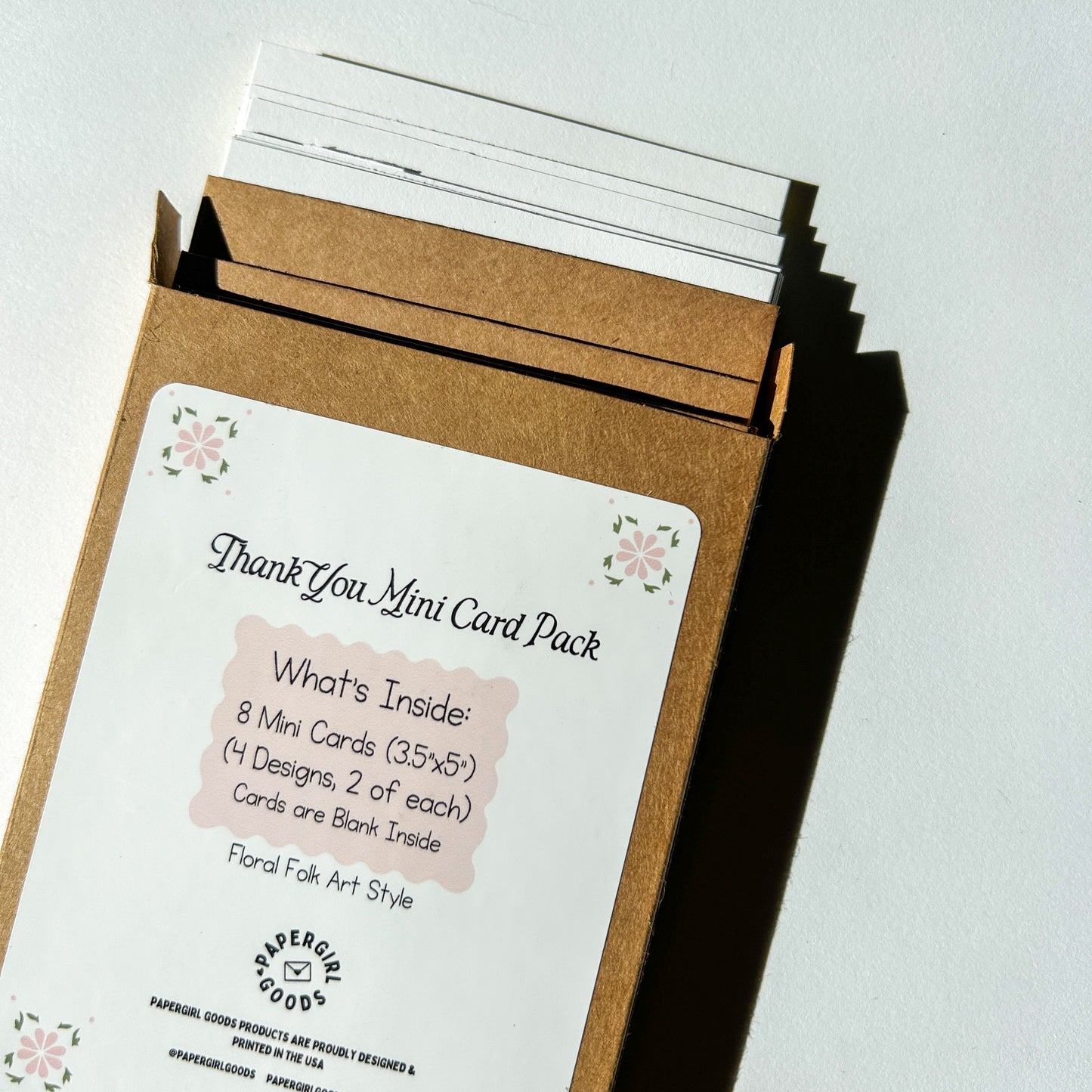 Mini Thank You Card Set