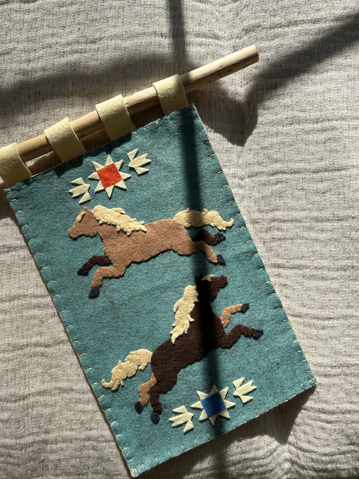 Felt Horse Banner