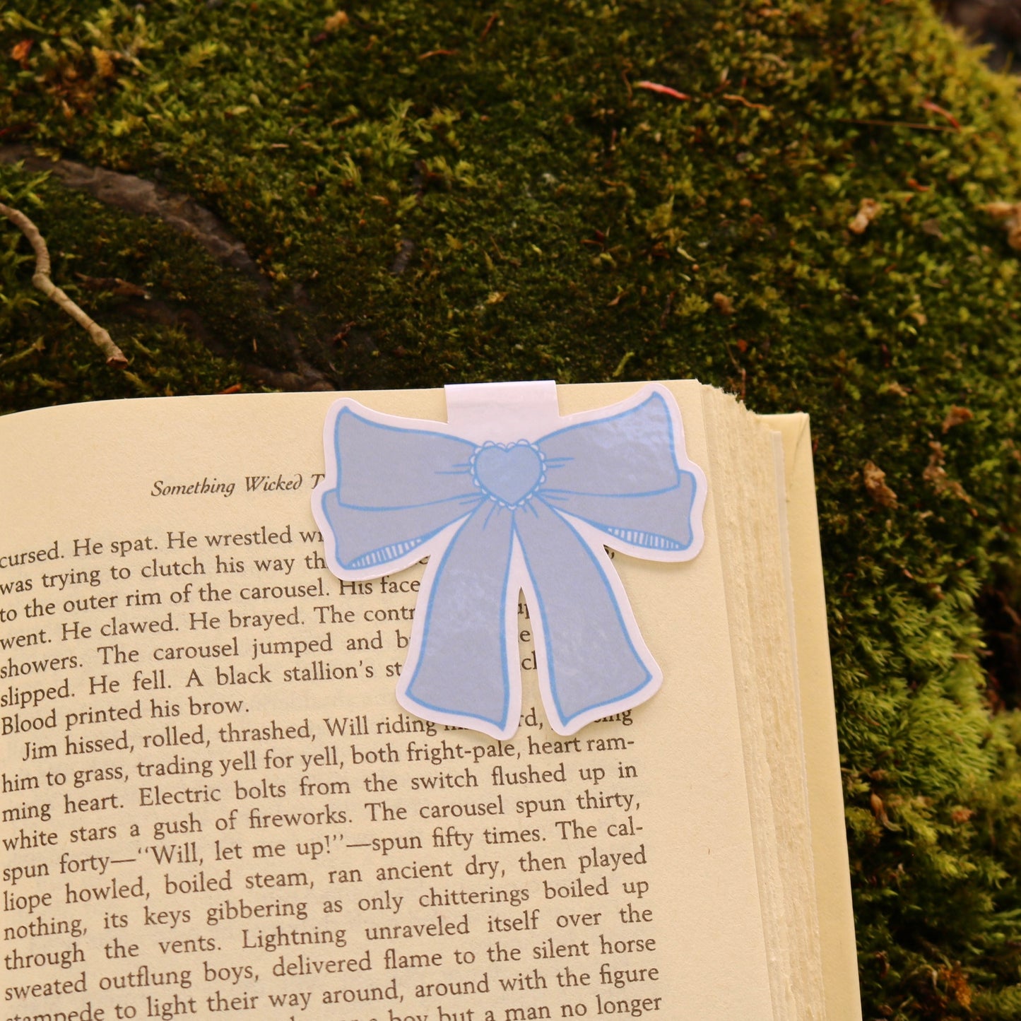 Magnetic Bookmark - Bow