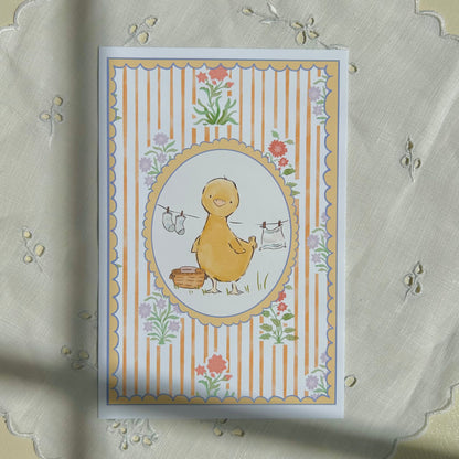 Storybook Floral Postcard - Single Postcard