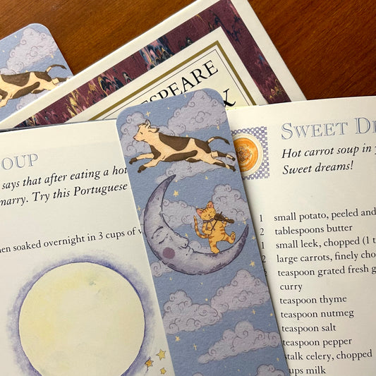 Cow Jumped Over the Moon - Bookmark