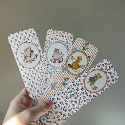 Storybook Floral Bookmarks