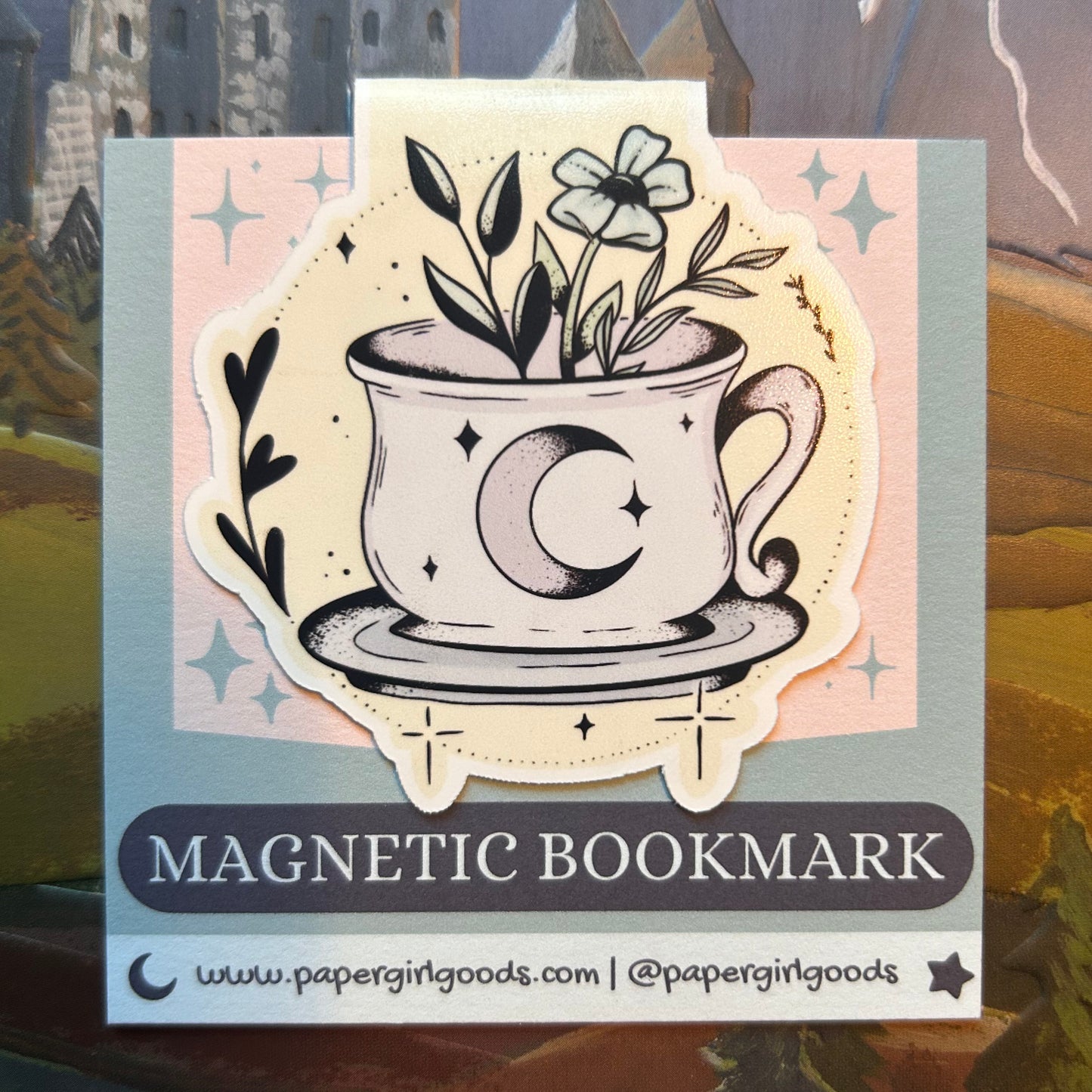 Cup of Magic Magnetic Bookmark