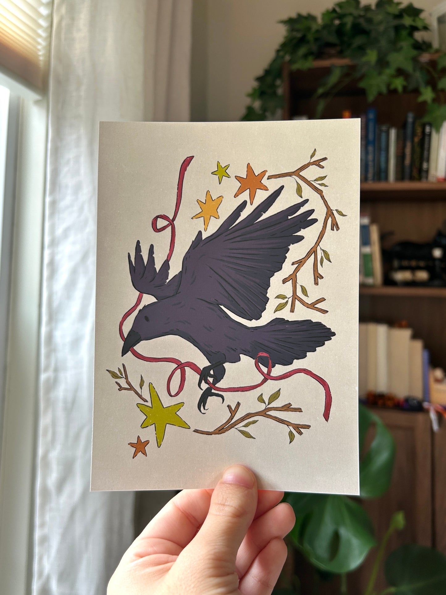 Majestic Raven Print
