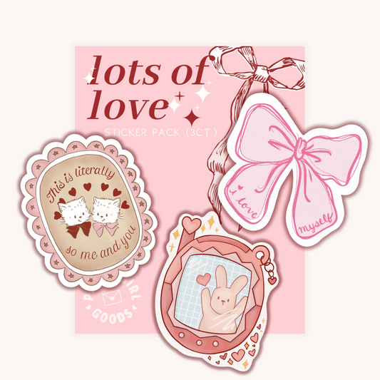 Lots of Love Sticker Pack