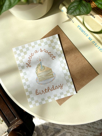 Sweet Birthday - Birthday Card