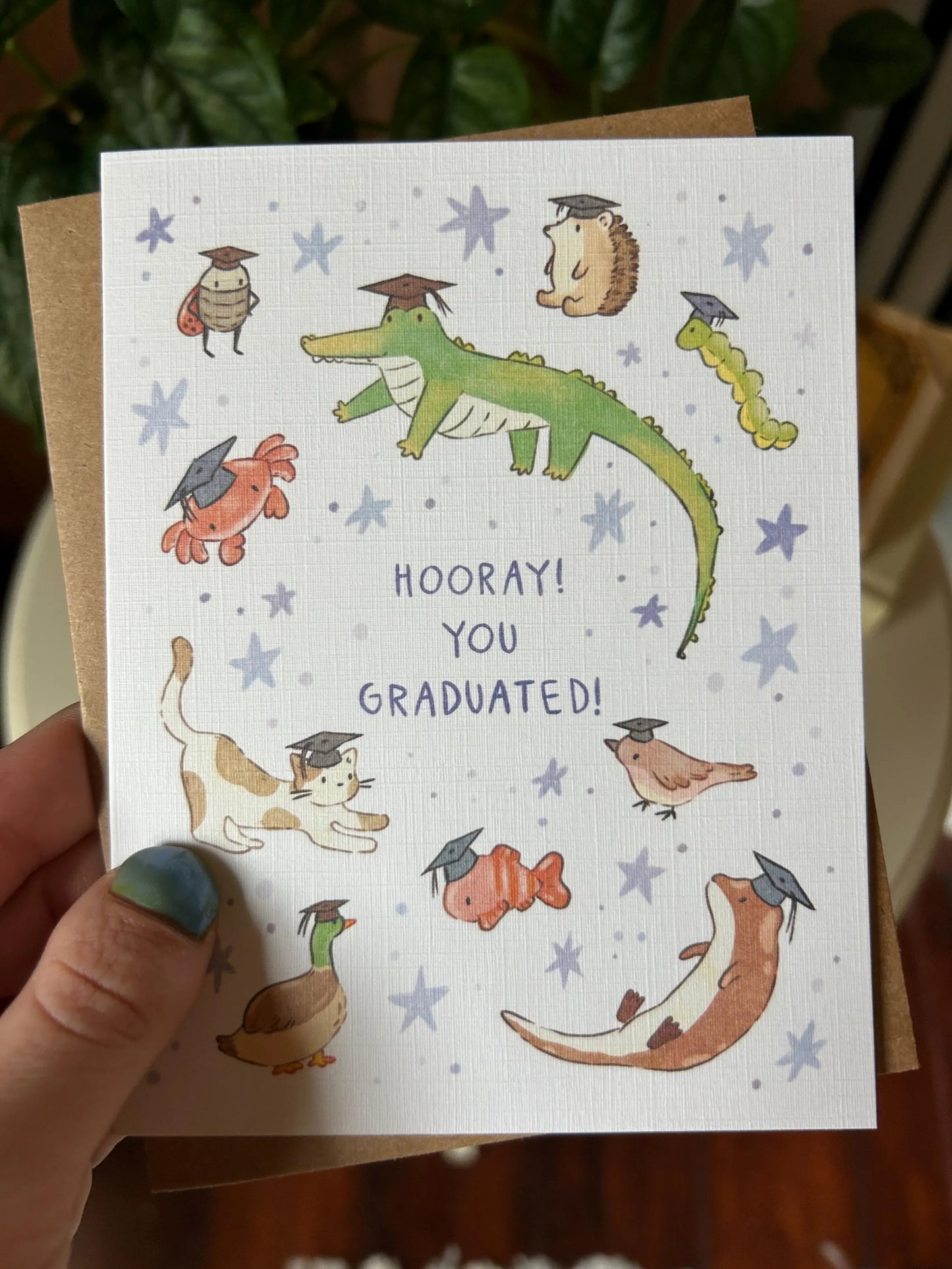 Animal Graduates - Graduation Card