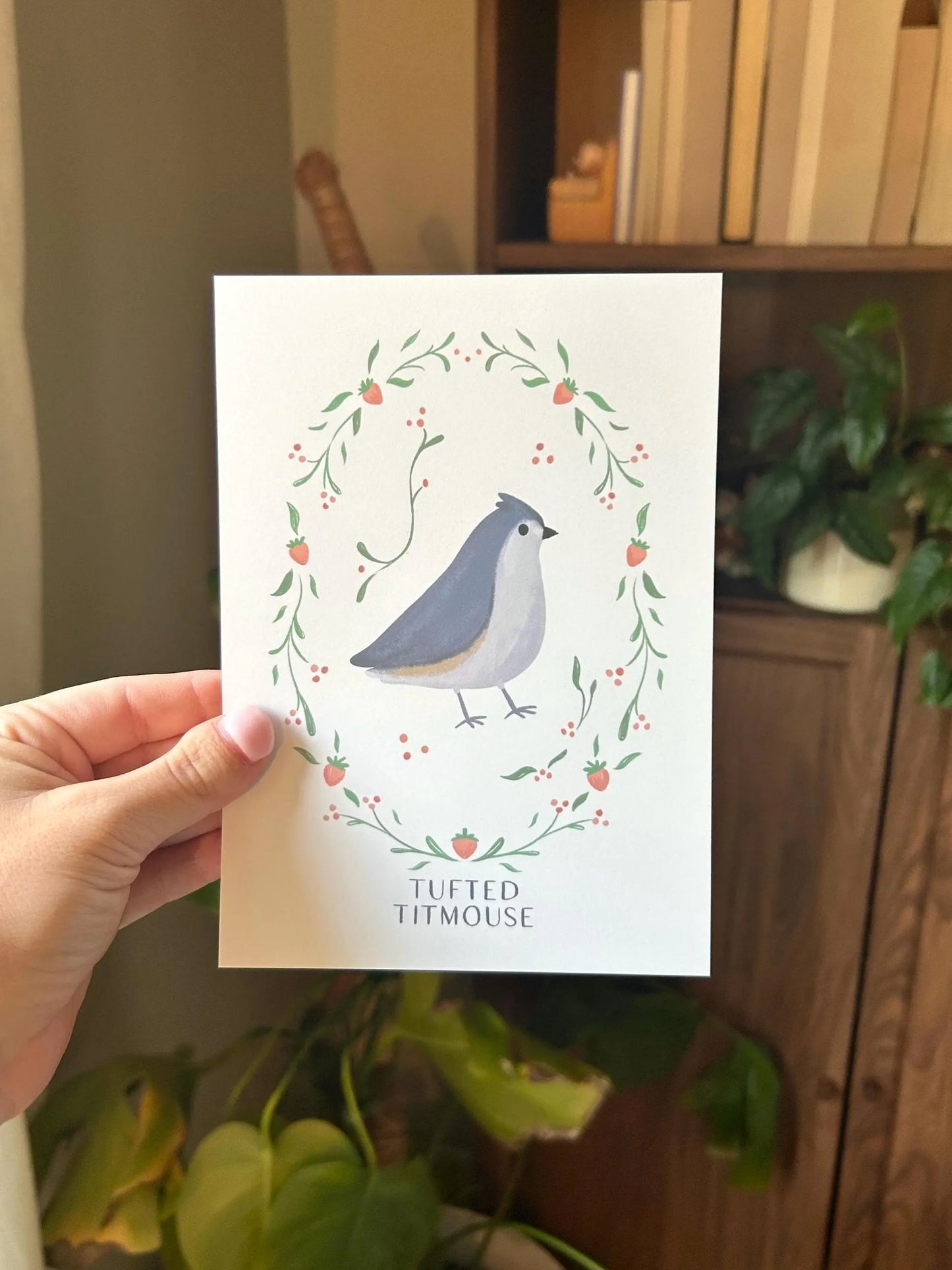 Tufted Titmouse - Backyard Birds Print Collection