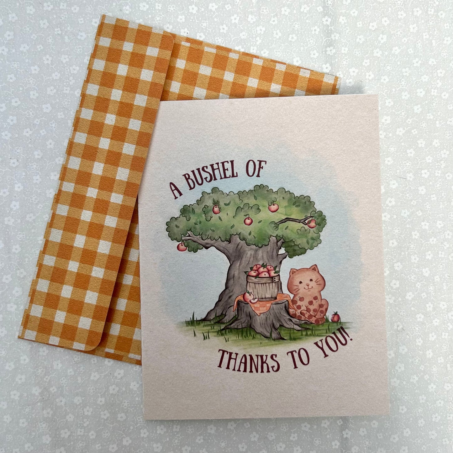 Bushels of Thanks Card