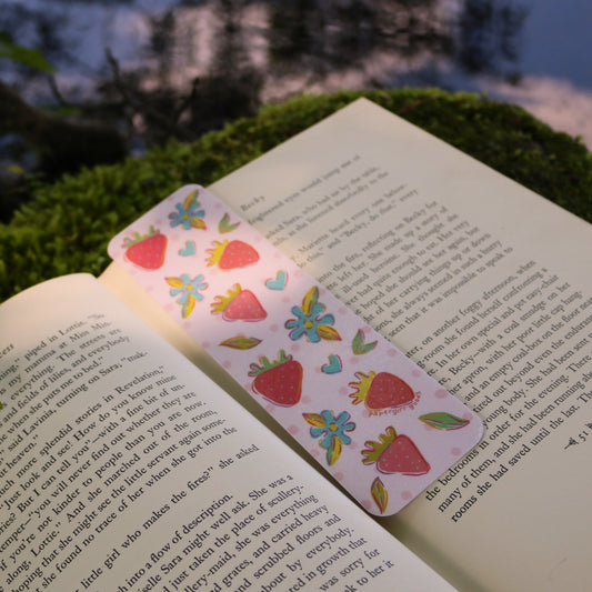 Strawberry Fields Bookmark